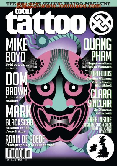 [英国版]Total Tattoo 纹身刺青杂志PDF电子版 Issue 195